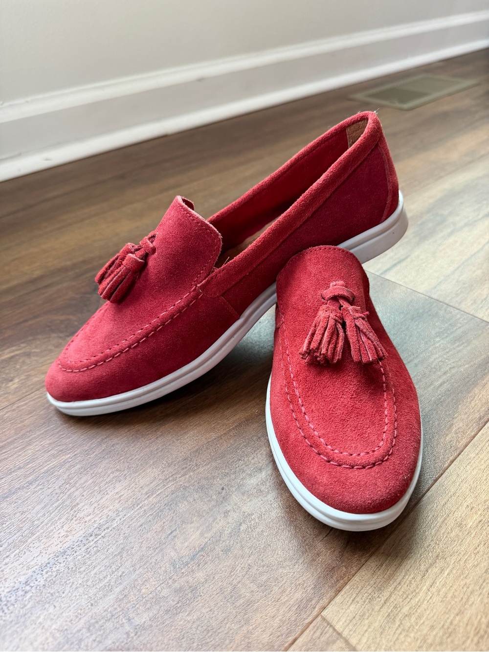 Marc Joseph New York Red Loafers